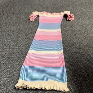 Dee elly bodycon midi knit dress M // 081343